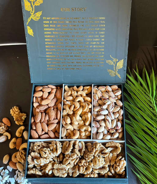 Gold Dry Fruit Box