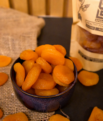 Dried Apricot Jumbo خوبانی Without Seeds