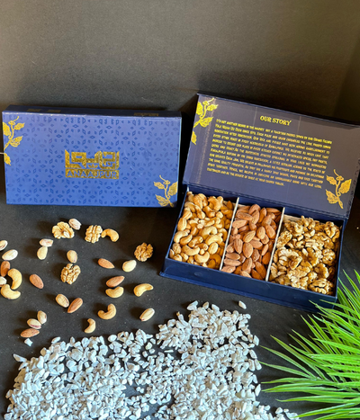 Silver Dry Fruit Box