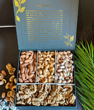 Gold Dry Fruit Box