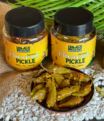 Green Chilli Pickle (ہری مرچ کا اچار)