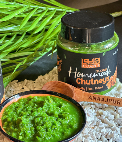 Green Mint Chutney (ہری چٹنی)