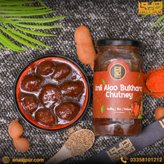 Imli Aalu bukhara Chutney (املی آلو بخارا چٹنی)