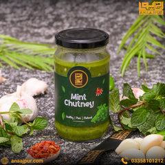 Green Mint Chutney (ہری چٹنی)