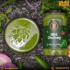 Green Mint Chutney (ہری چٹنی)