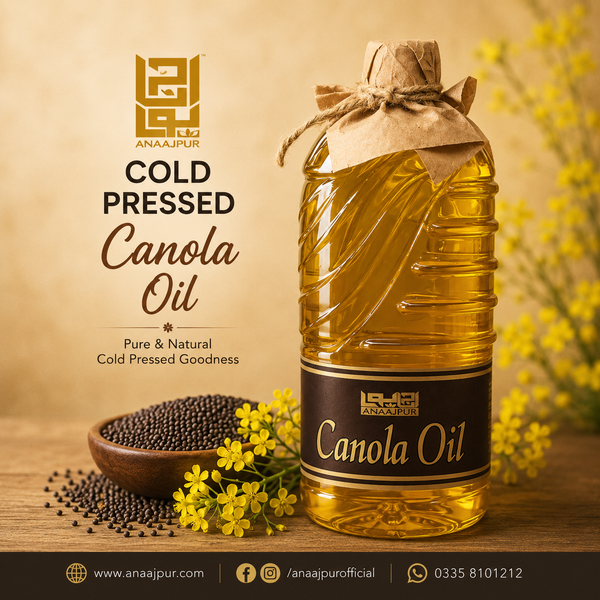 Canola Oil (Raw& Unprocessed)